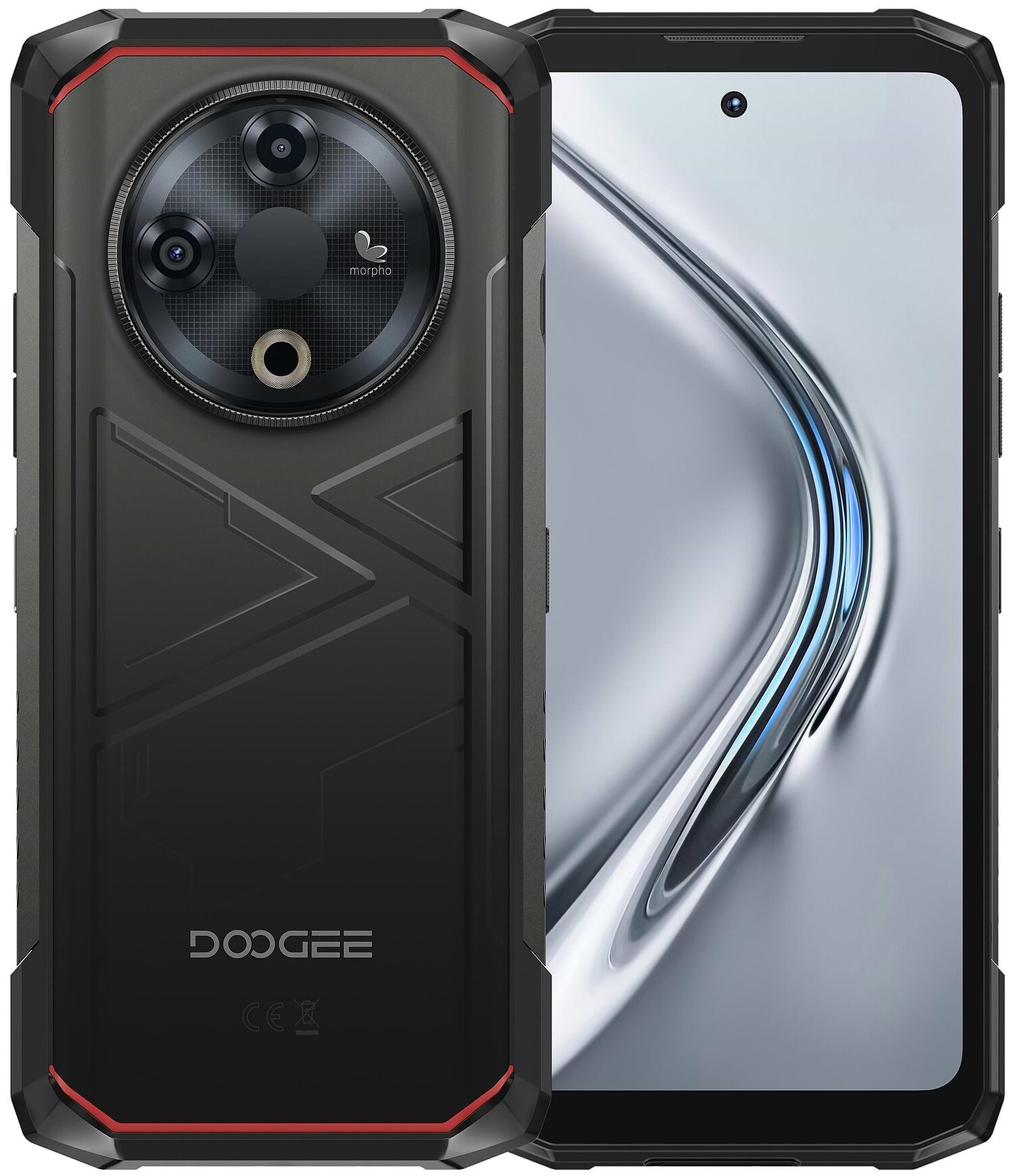 Смартфон Doogee Fire 6 6/256Gb Black (с тепловизором) - Фото 1