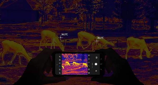 Фото - Смартфон Doogee Fire 6 6/256Gb Black (с тепловизором)