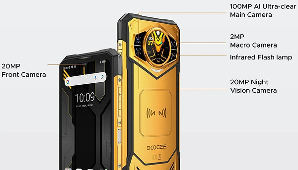 Фото - Смартфон Doogee S200X VIP 5G 12/512GB Yellow