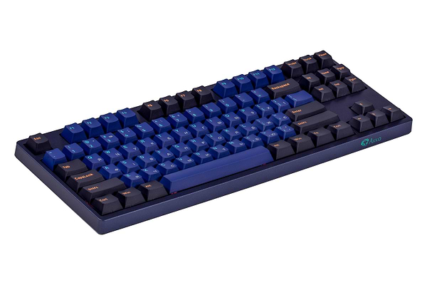 Фото - Уценка - Клавиатура проводная Akko 3087 DS Horizon Cherry MX Brown, USB-A, EN/UKR, No LED Blue (6925758616355)