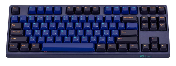 Фото - Уценка - Клавиатура проводная Akko 3087 DS Horizon Cherry MX Brown, USB-A, EN/UKR, No LED Blue (6925758616355)