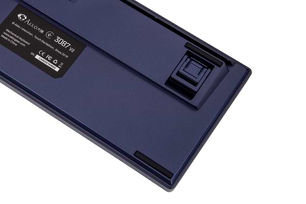 Фото - Уценка - Клавиатура проводная Akko 3087 DS Horizon Cherry MX Brown, USB-A, EN/UKR, No LED Blue (6925758616355)