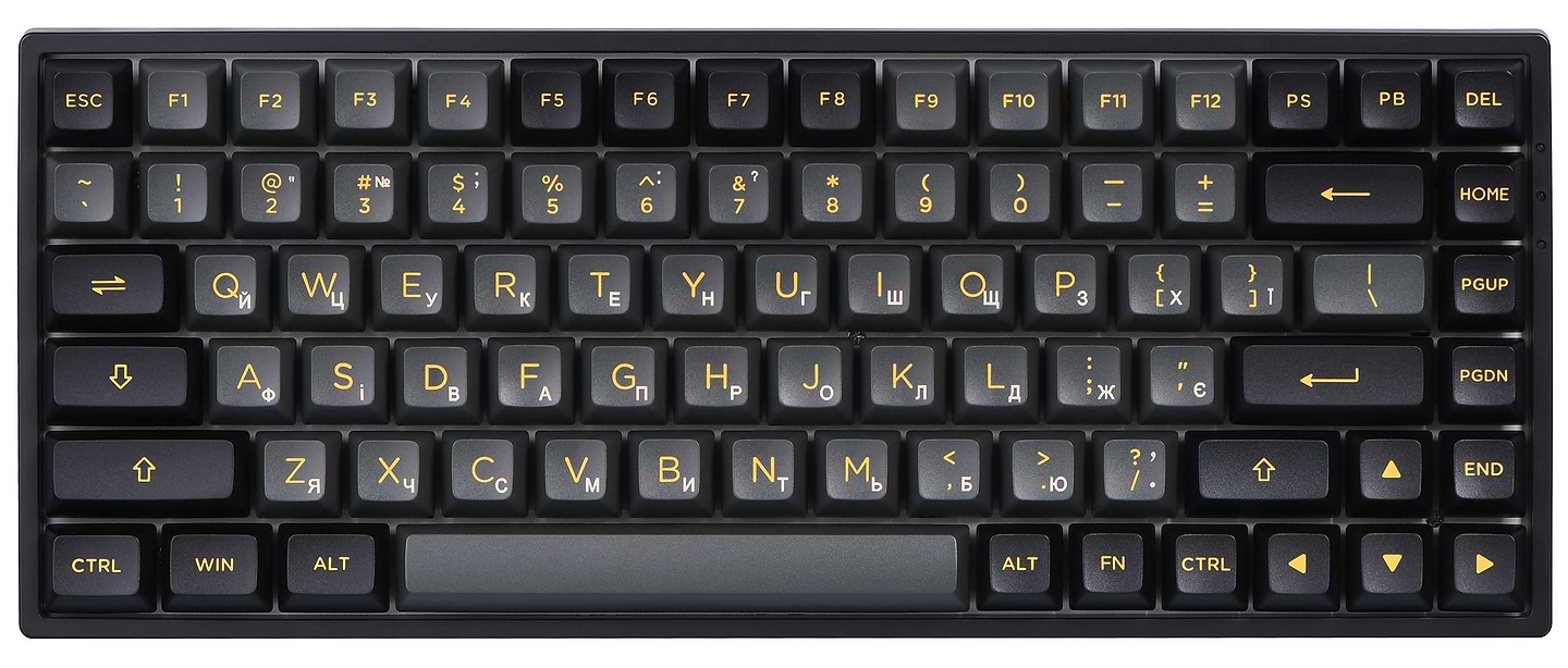 Клавіатура дротова Akko 3098B Black&Cyan CS Jelly White, BT/WL/USB-A, Hot-swappable, EN/UKR, RGB Black (6925758617635)