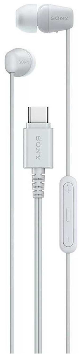 Навушники вкладиші дротові Sony IER-EX15C White (IEREX15CW.E)