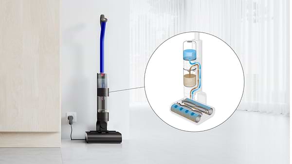 Фото - Пилосос ручний миючий Dyson WR01 WashG1 EU/CH/IL/MEA Bk/Bu (486236-01)