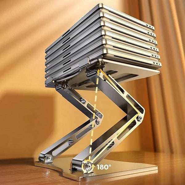 Фото - Підставка під ноутбук RTAKO RS-CP75D 3-Level ROTATING (6930539537293)