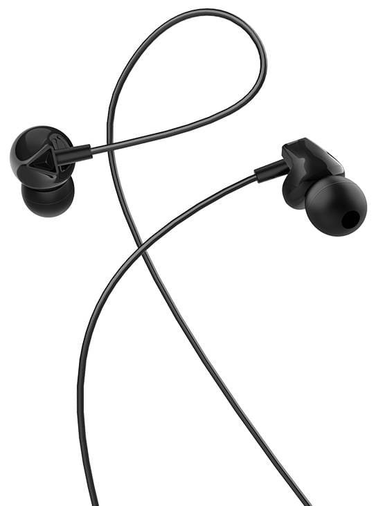 Фото - Навушники вкладиші дротові HOCO M60 Black (6931474707505)
