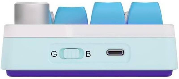 Фото - Клавиатура беспроводная игровая KZZI K20 Wireless Keypad UA\ENG Blue Sea (6935280823404)