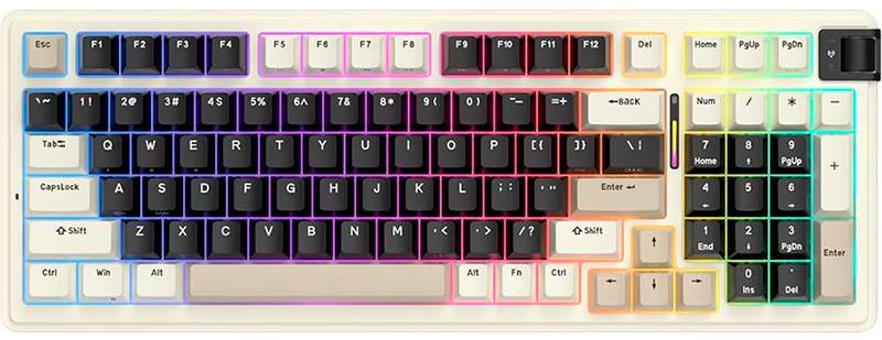 Фото - Клавиатура беспроводная игровая KZZI K98 Wireless Keyboard UA\ENG Meteorite Grey (6935280825019) Фото - Клавиатура беспроводная игровая KZZI K98 Wireless Keyboard UA\ENG Meteorite Grey (6935280825019)