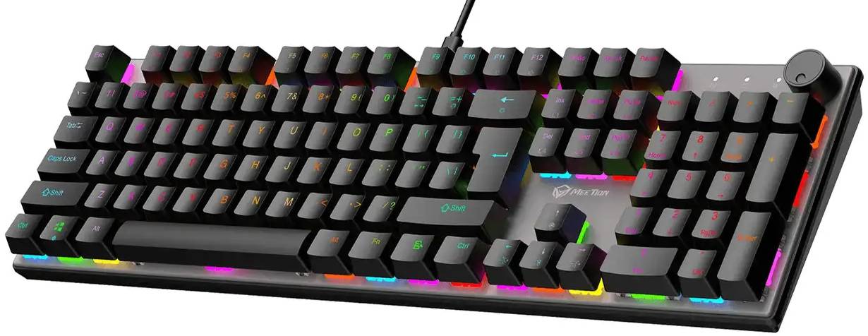 Клавіатура дротова ігрова Meetion MK009 RD BLACK (MT-MK009RD-A-RUA)