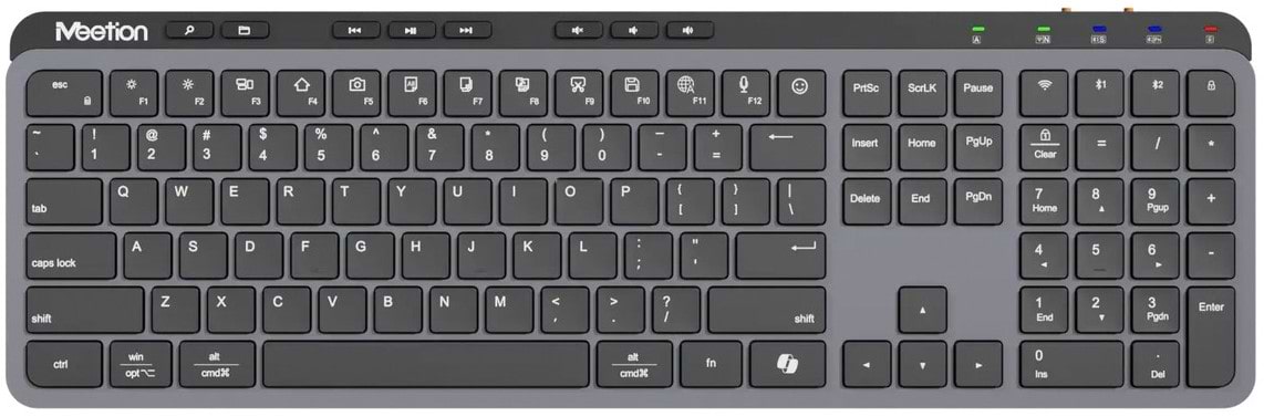Клавіатура бездротова Meetion MT-WK330-A-RUA