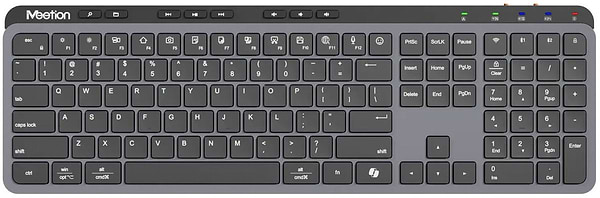 Фото - Клавіатура бездротова Meetion MT-WK330-A-RUA
