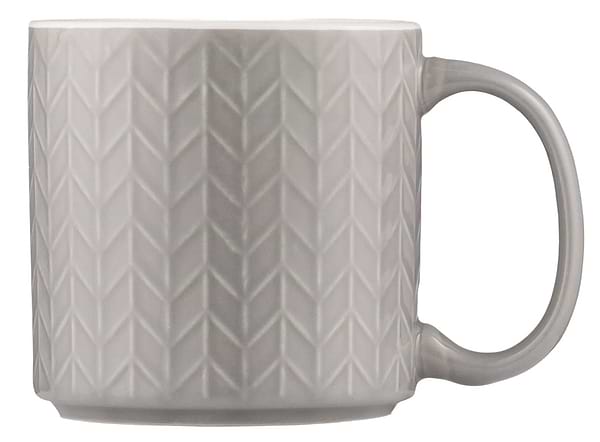 Фото - Чашка Ardesto Francesca 360 мл серый светлый (AR3482G)