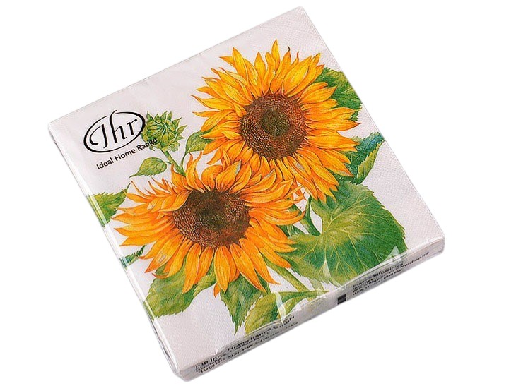 Серветки паперові Ideal Home 20 шт. 32x32 см (694-046)