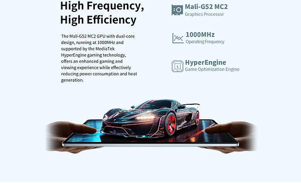 Фото - Планшет Teclast M50 Plus 10.1” FHD 6/128GB LTE Powder Blue