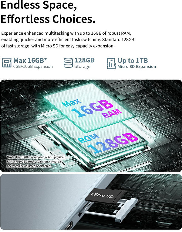 Фото - Планшет Teclast M50 Plus 10.1” FHD 6/128GB LTE Powder Blue