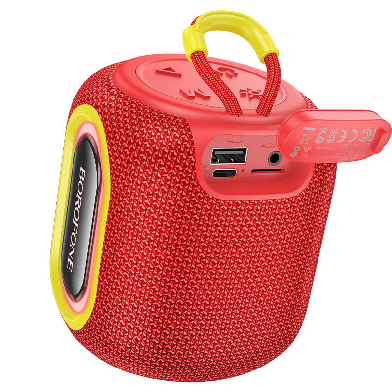 Портативная акустика BOROFONE BR39 Kaya sports BT speaker red (694199111164)