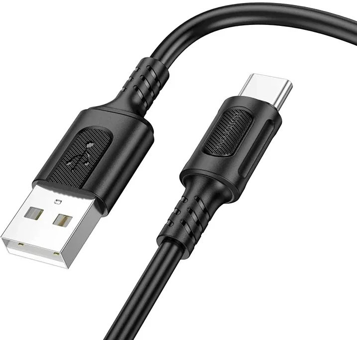 Кабель BOROFONE BX111 Feliz charging data cable Type-C 1m Black (6941991115080)