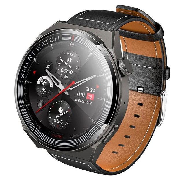 Смарт-часы HOCO Y35 36mm 250 mAh IP67 Black (6942007663649)