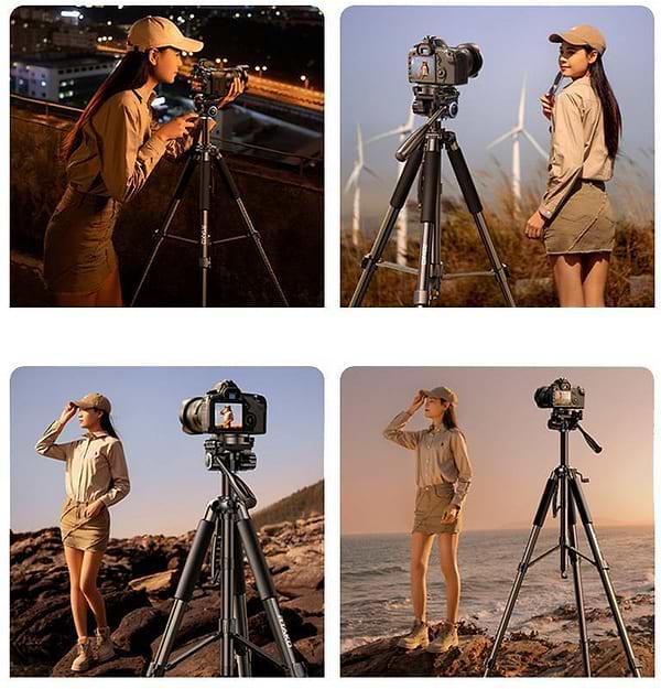 Фото - Штатив RTAKO VT-990S Black (6942063201724)