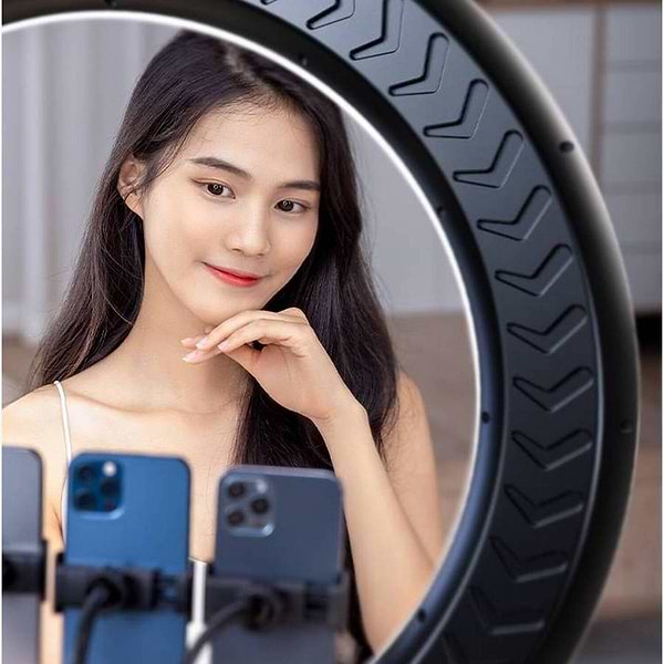 Фото - Кільцева лампа RTAKO AR-GTB01-18S 18'' digital display Ring Light (6942063218661)