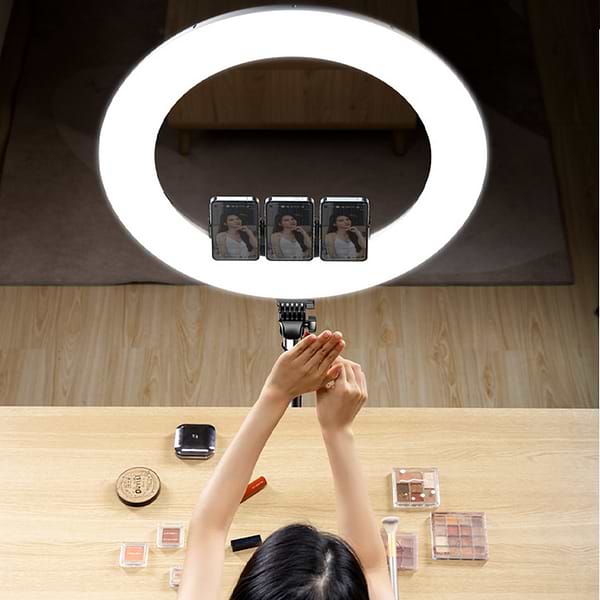 Фото - Кільцева лампа RTAKO AR-GTB01-18S 18'' digital display Ring Light (6942063218661)