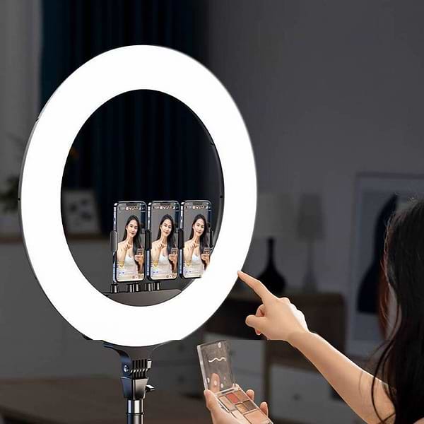 Фото - Кільцева лампа RTAKO AR-GTB01-18S 18'' digital display Ring Light (6942063218661)