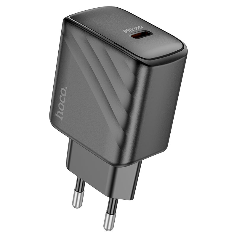 Фото - Сетевое зарядное устройство HOCO CS22A PD30W charger Black (6942007609913)