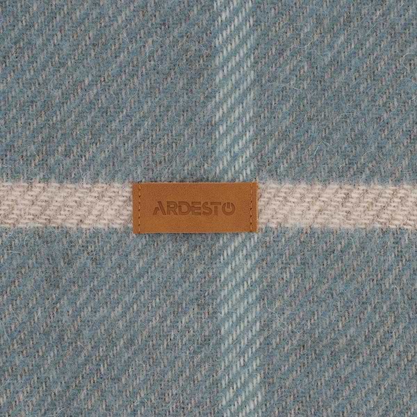 Фото - Плед полуторний Ardesto Leonardo Alpina 140x200 см блакитний (ART0704LM)