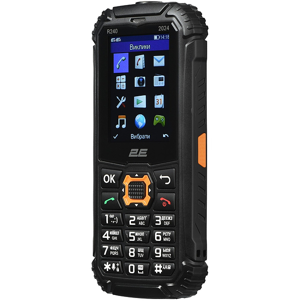 Фото - Мобільний телефон 2E R240 2025 Black