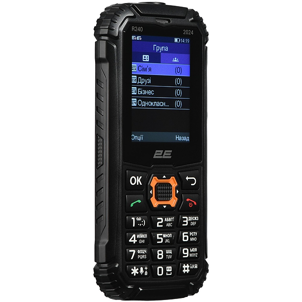 Фото - Мобільний телефон 2E R240 2025 Black
