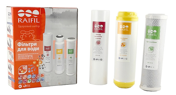 Фото - Картридж системы обратного осмоса Ecosoft Raifil 1-2-3 Resin (RAIFILRESINTRIOCOMPLECT)