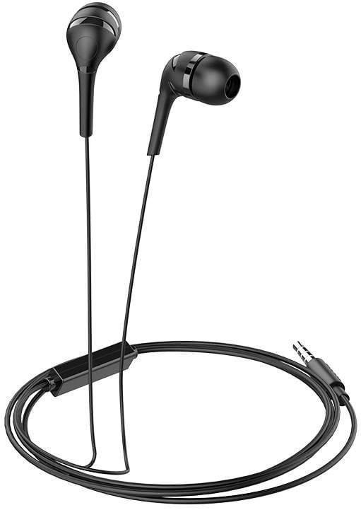 Навушники вкладиші дротові HOCO M40 Prosody Black (6957531084563)