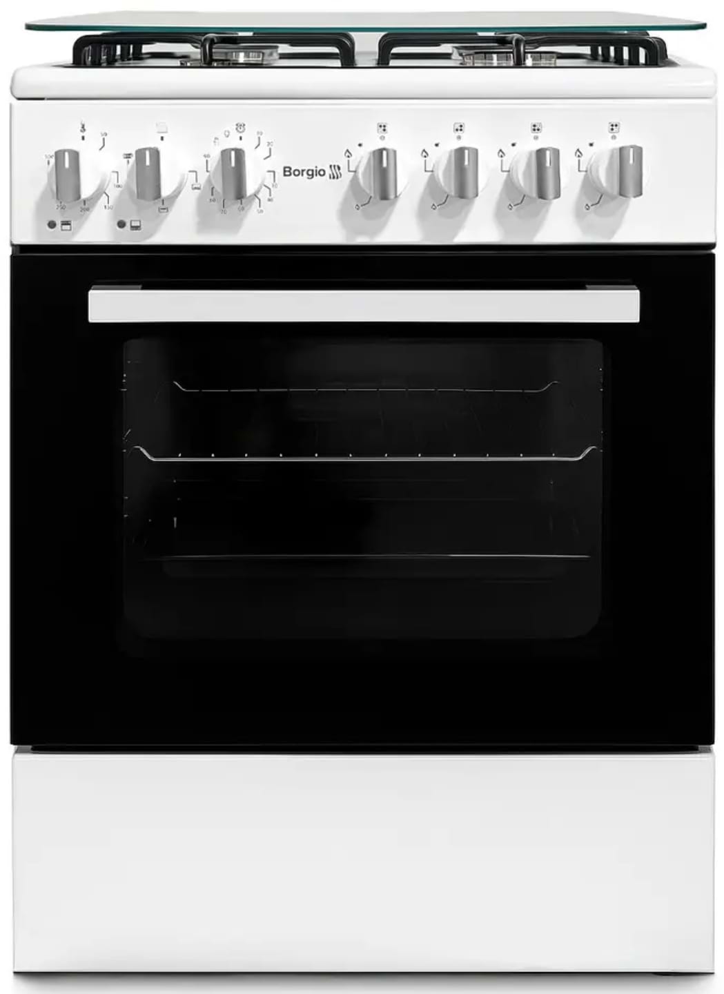 Плита газовая Borgio GET 640 W GBBLT - Фото 1