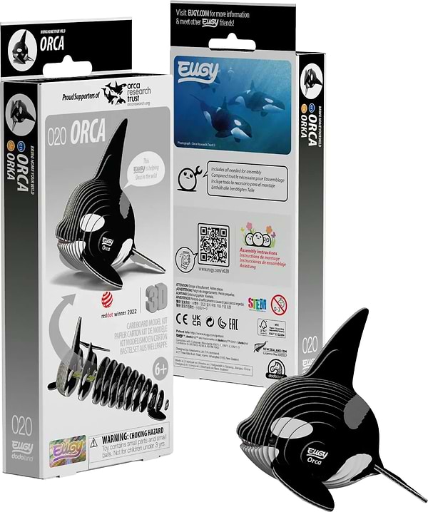 Фото - 3D пазли EUGY Зоопарк: Косатка (XEG-020)