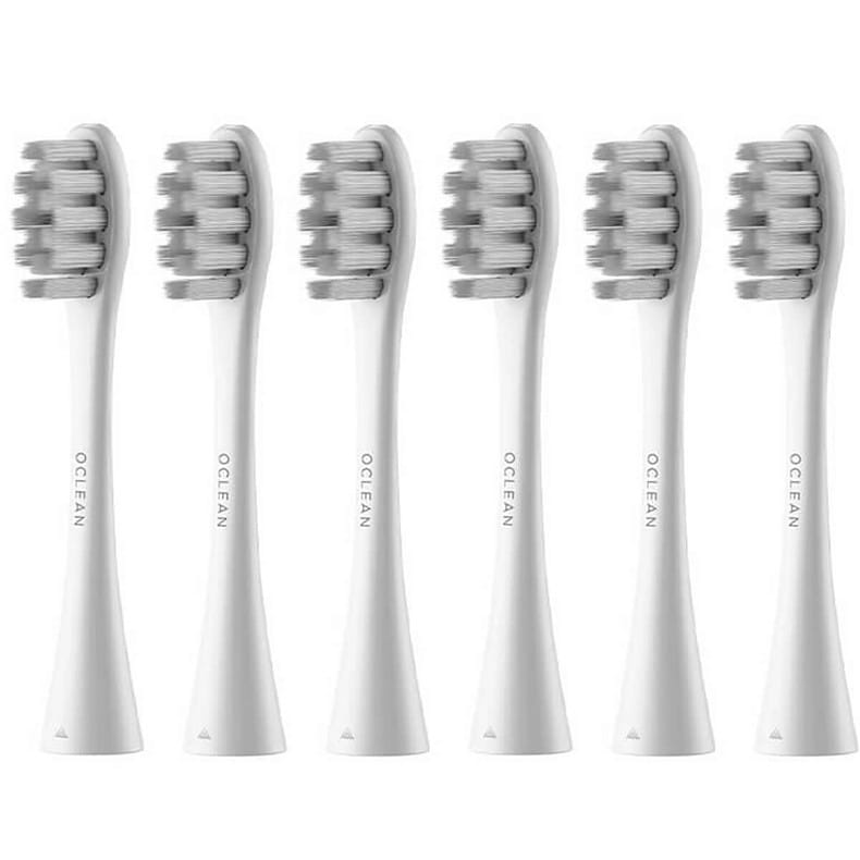 Насадка для зубной щетки Oclean P1S12 W06 Gum Care Brush Head White 6 шт. (6970810552263) - Фото 1