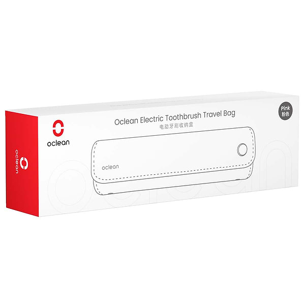 Фото - Дорожній футляр для електричної зубної щітки Oclean Toothbrush Travel Case PINK New SOFT (6970810553413)