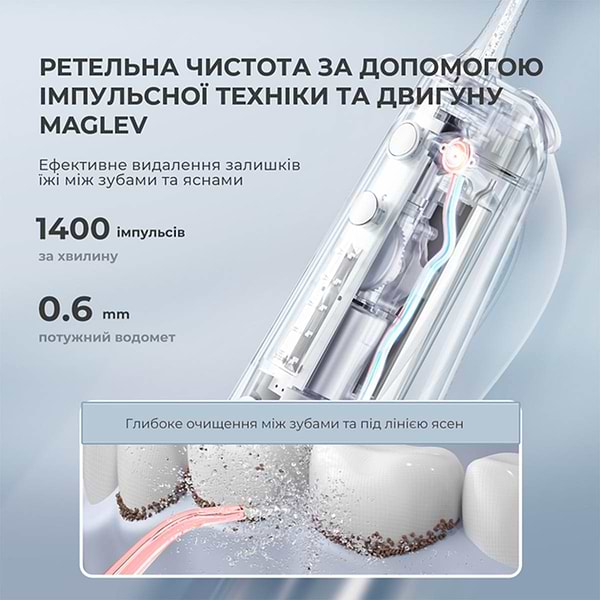 Фото - Уцінка - Іригатор Oclean W10 Pink (6970810555752)
