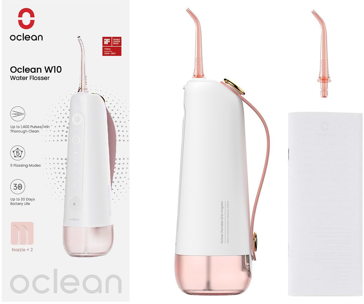 Ирригатор Oclean W10 Pink (6970810555752) - Фото 1