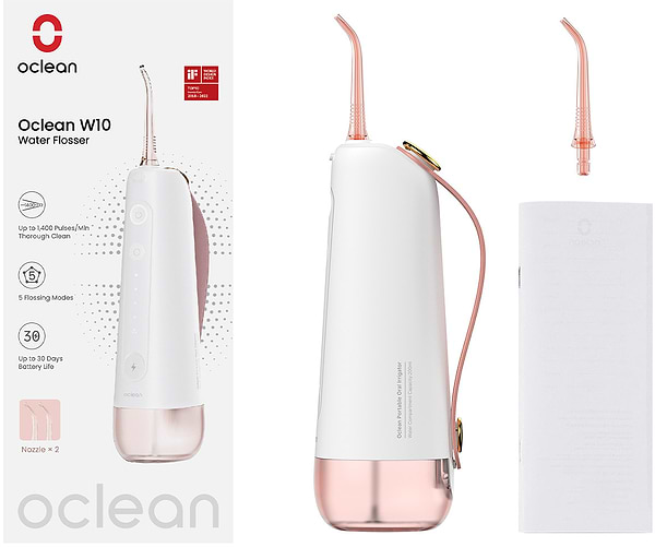 Фото - Уцінка - Іригатор Oclean W10 Pink (6970810555752)