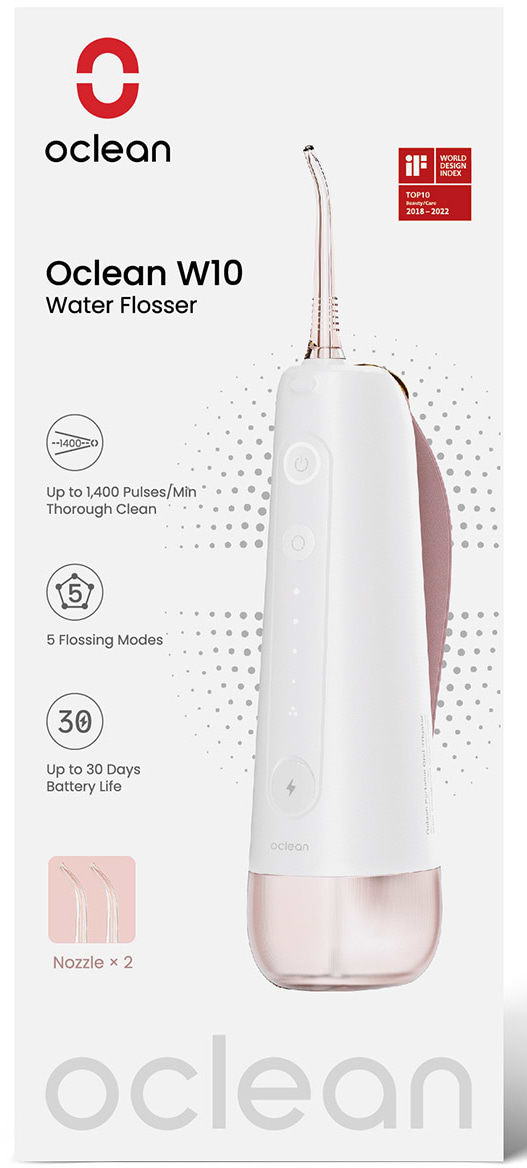 Фото - Уцінка - Іригатор Oclean W10 Pink (6970810555752)