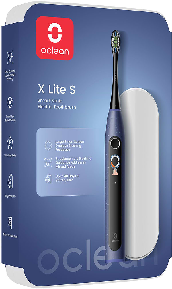 Фото - Зубна щітка електрична Oclean X Lite Set Blue (6970810556407)