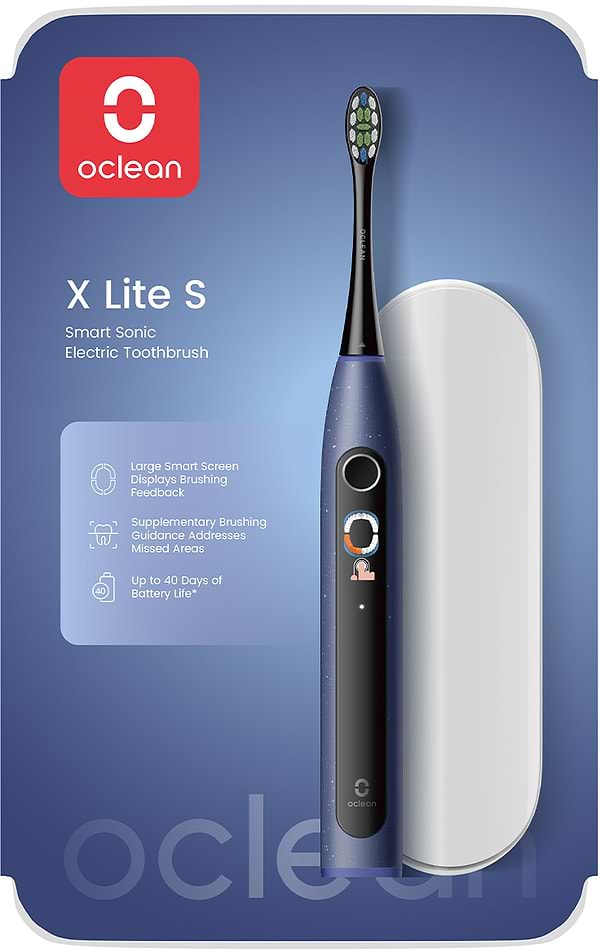 Фото - Зубна щітка електрична Oclean X Lite Set Blue (6970810556407)
