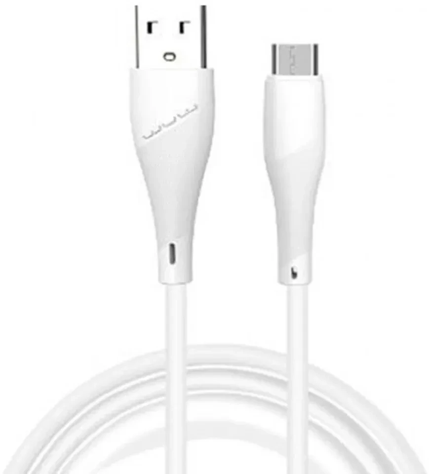 Кабель WUW X196 USB Micro 2,4A 1m White (6972573335572)
