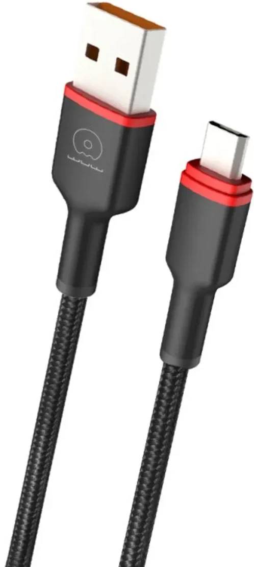 Кабель WUW X203 USB Type-C 2,4A 1m Black (6972573336203)