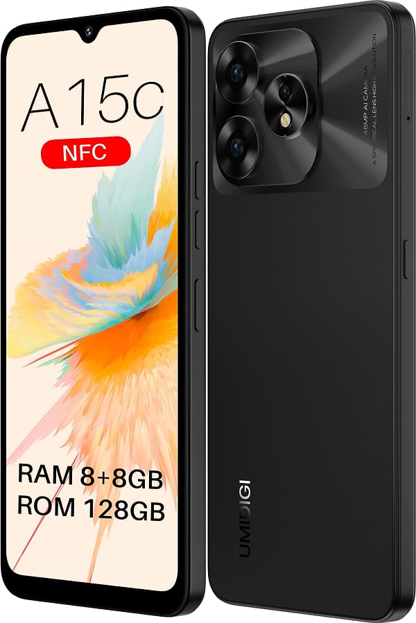 Фото - Смартфон Umidigi A15C (MP34) 8/128GB Black