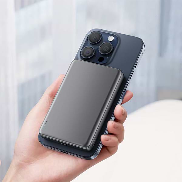 Фото - Батарея мобильная AceFast Magnetic Wireless 10000mAh 20W PD (6974316283393)