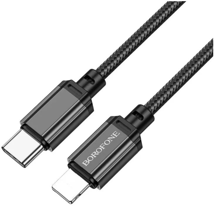Кабель BOROFONE BX87 Sharp PD iP Black (6974443388985)