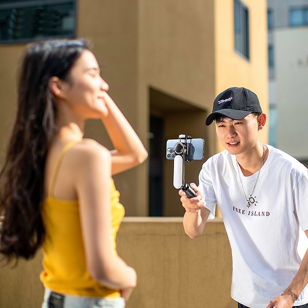 Фото - Стедікам RTAKO Q09 Mini Electric  Gimbal Stabilizer with AR Detach Black (6975068272314)