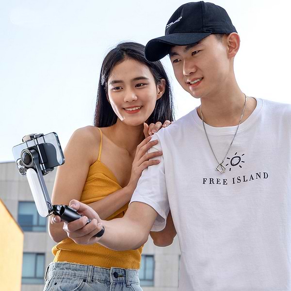 Фото - Стедікам RTAKO Q09 Mini Electric  Gimbal Stabilizer with AR Detach Black (6975068272314)